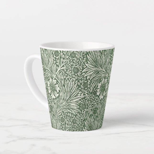 TAZA DE CAFÉ LATTE LATTE MUG : WILLIAM MORRIS : MARIGOLD (Ángulo izquierdo)
