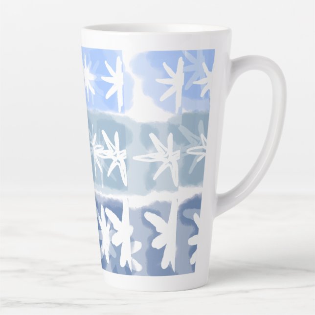 Taza De Café Latte Latte Mug -winter days  (Derecha)