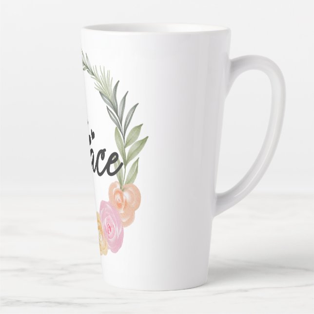 Taza De Café Latte Latte Mugs (Derecha)