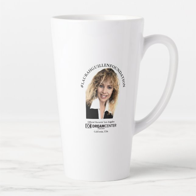 TAZA DE CAFÉ LATTE #LAURAHGUILLENFOUNDATION (Derecha)