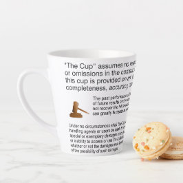 Taza De Café Latte Lawyer Mug