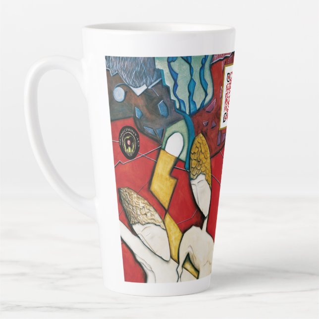 Taza De Café Latte Le Forme dell'amore Latte Mug (Izquierda)