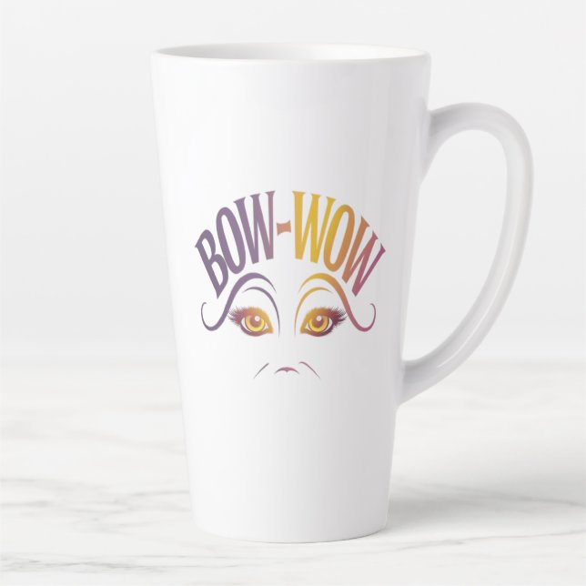 Taza De Café Latte Lealtad de perro (Derecha)
