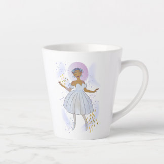 Taza De Café Latte Leche de azúcar Ballerina