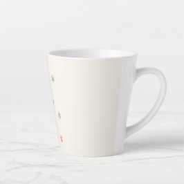 Taza De Café Latte Leche para Santa