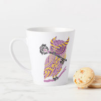 Lechuza morada grande