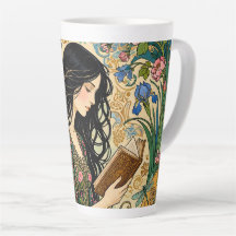 Lectura en el Jardín Art Nouveau