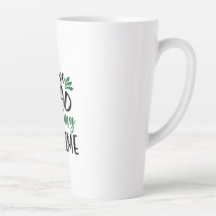 Taza De Café Latte Leer arte que amo leer más allá de mi época de cam