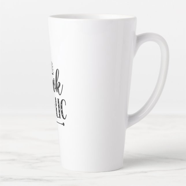Taza De Café Latte Leer libro de arte holístico (Derecha)