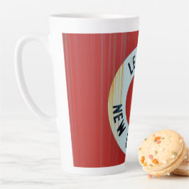 Taza De Café Latte Lehigh y New England Railroad 583 Boxcar Caboose