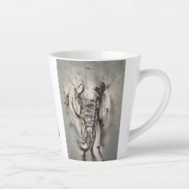 Taza De Café Latte Léléphant