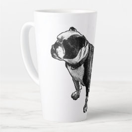 Taza De Café Latte Lento Viene Fácil