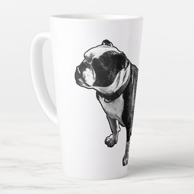 Taza De Café Latte Lento Viene Fácil (Ángulo izquierdo)