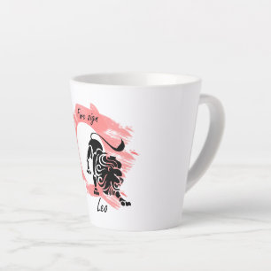Taza De Café Latte Leo