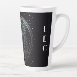Taza De Café Latte Leo Latte Mug