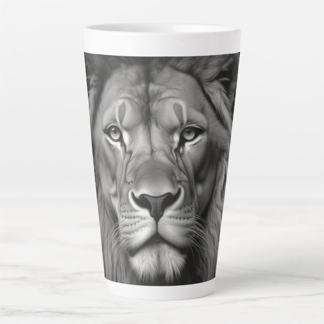 Taza De Café Latte León (Anverso)