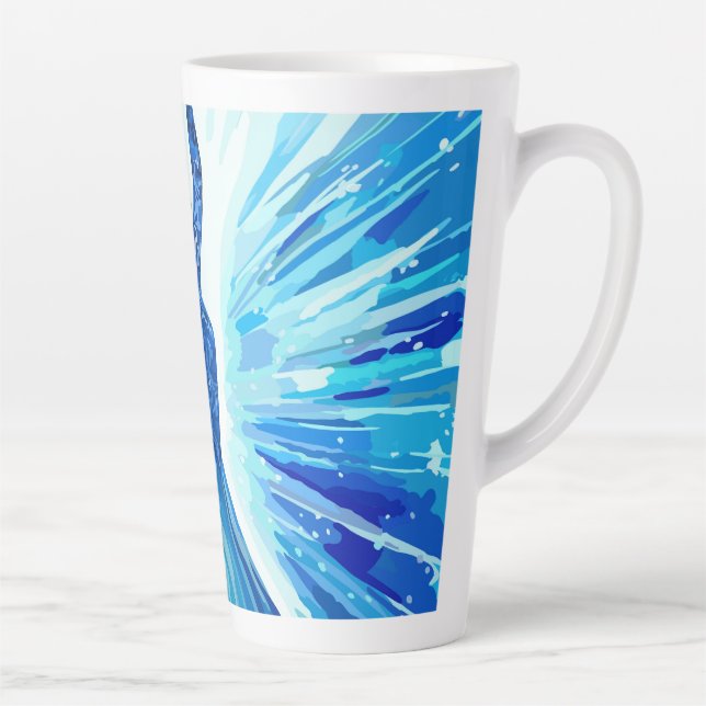 Taza De Café Latte Let It Go (Derecha)