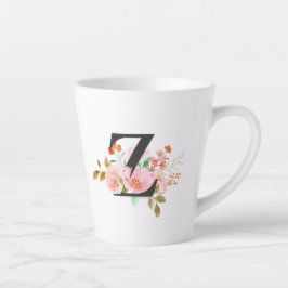 Taza De Café Latte Letra Z