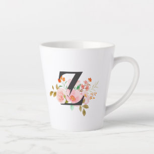 Taza De Café Latte Letra Z