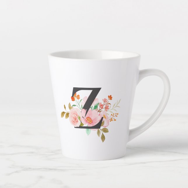 Taza De Café Latte Letra Z (Derecha)