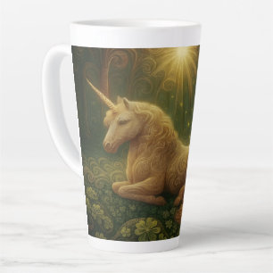 Taza De Café Latte Leyenda de un Cuerno 