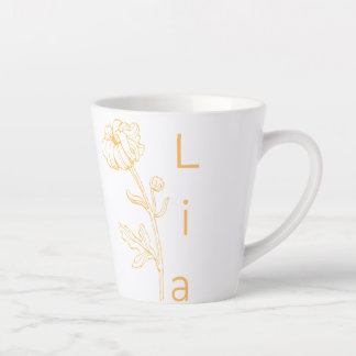 Taza De Café Latte Lia