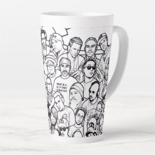 Taza De Café Latte Libro de colorear Dj Colorado taza de latte