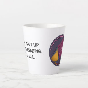 Taza De Café Latte Libro de Decisiones Malas Club Café Extra Grande M