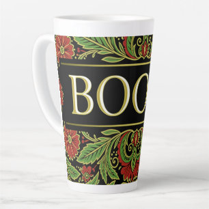 Taza De Café Latte Libros Amantes De Los Libros Escritores Lectores B