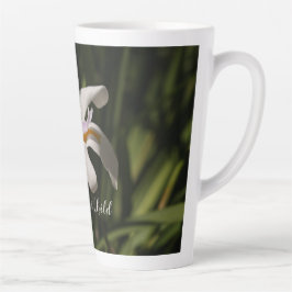 Taza De Café Latte Lily Garden Latte Mug