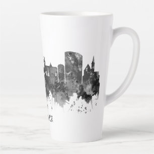 Taza De Café Latte Limerick Ireland Skyline BW