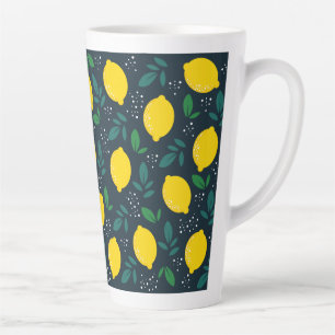 Taza De Café Latte Limón