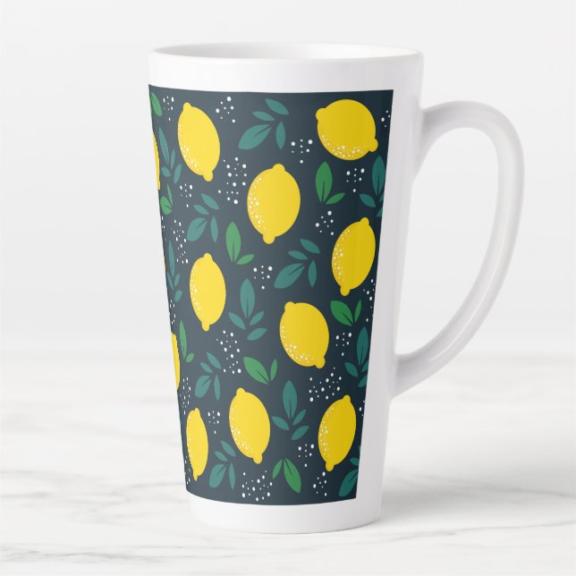 Taza De Café Latte Limón (Derecha)