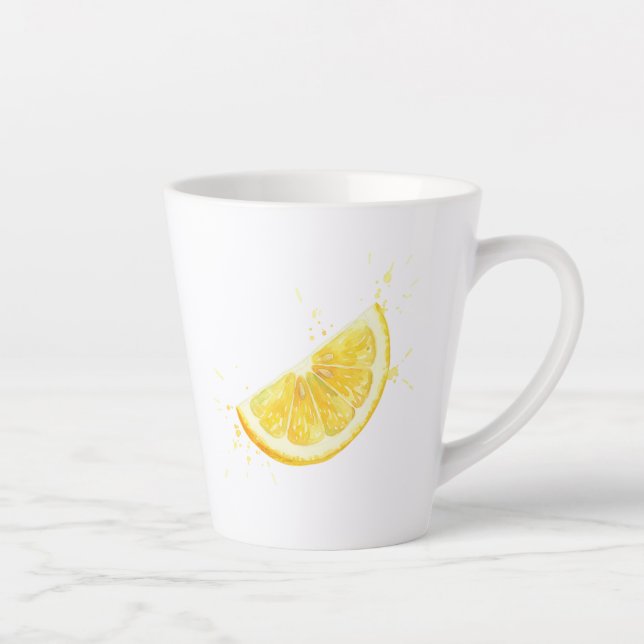 Taza De Café Latte Limón (Derecha)