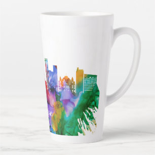 Taza De Café Latte Línea aérea de Helsinki