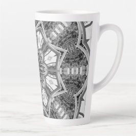 Taza De Café Latte Líneas