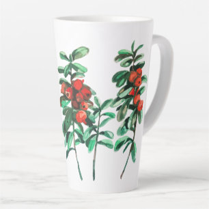 Taza De Café Latte Lingonberry Coffee Mug