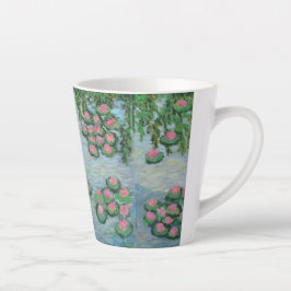 Taza De Café Latte Lirio de agua # 3
