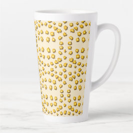 Taza De Café Latte Little flowers