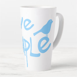 Taza De Café Latte Live Simple