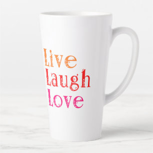 Taza De Café Latte Llorar el amor