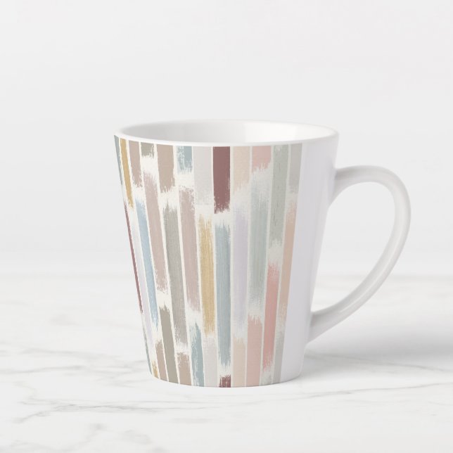 Taza De Café Latte Lluvia de colores (Derecha)
