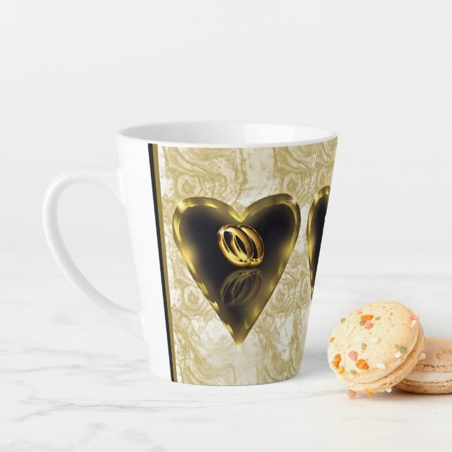 Taza De Café Latte Lo que Dios ha unido al Boda (In situ)