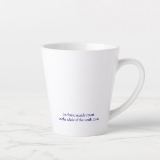 Taza De Café Latte Localidad costera de Sanditon