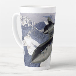 Taza De Café Latte Lockheed SR-71B Blackbird