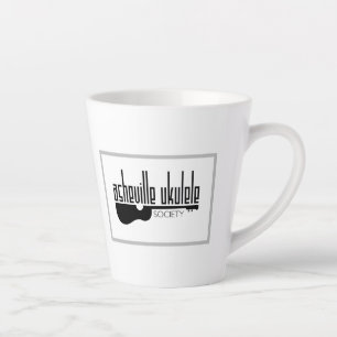 Taza De Café Latte Logo de la Sociedad Ucraniana de Asheville