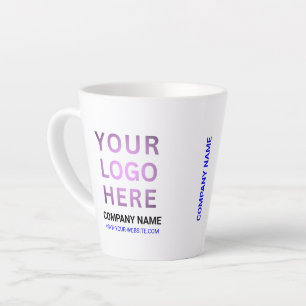Taza De Café Latte Logotipo comercial de personalizado   Compañía pro