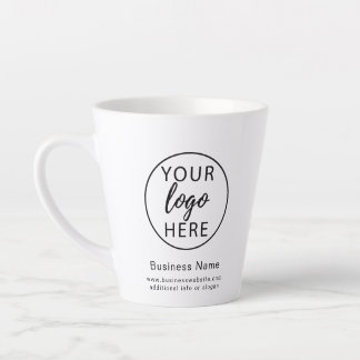 Taza De Café Latte Logotipo de la empresa de empleados Corporativo Em