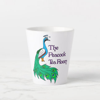 Taza De Café Latte Logotipo Mug cerámica