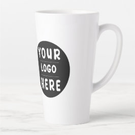 Taza De Café Latte Logotipo o imagen personalizada de marca para empr